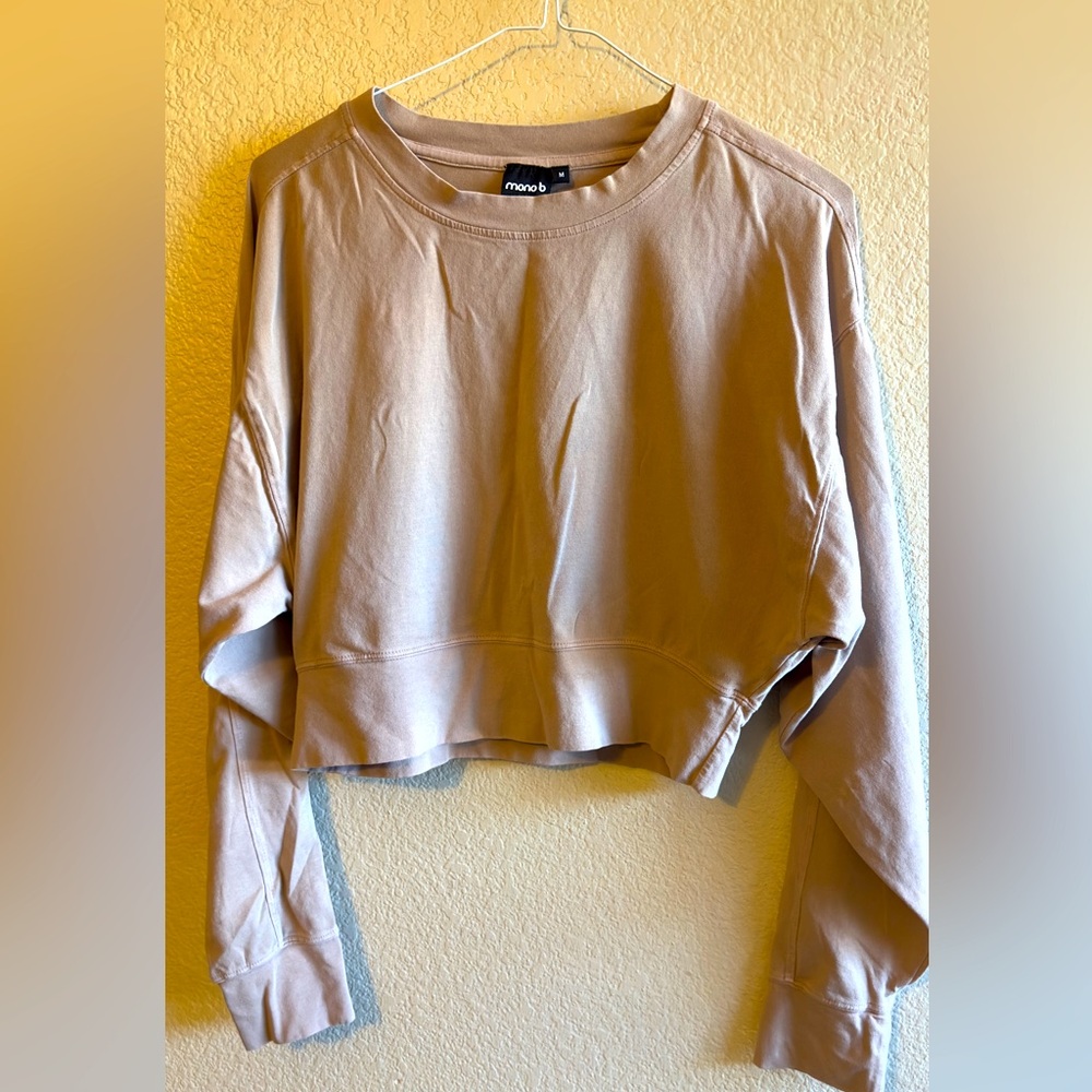 Mono B Women’s Cropped Long Sleeve T-Shirt